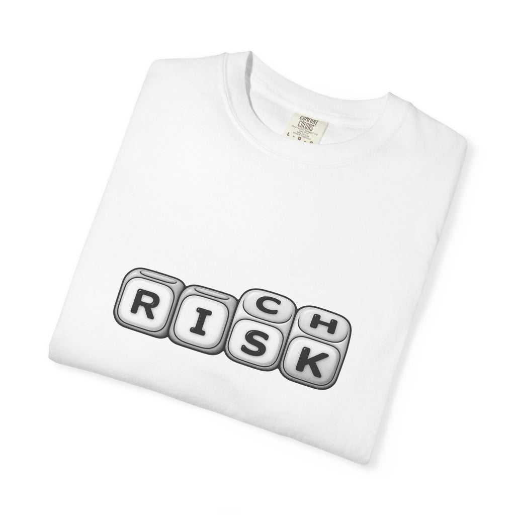 T-Shirt — 'RISK' Dice Block Graphic Tee