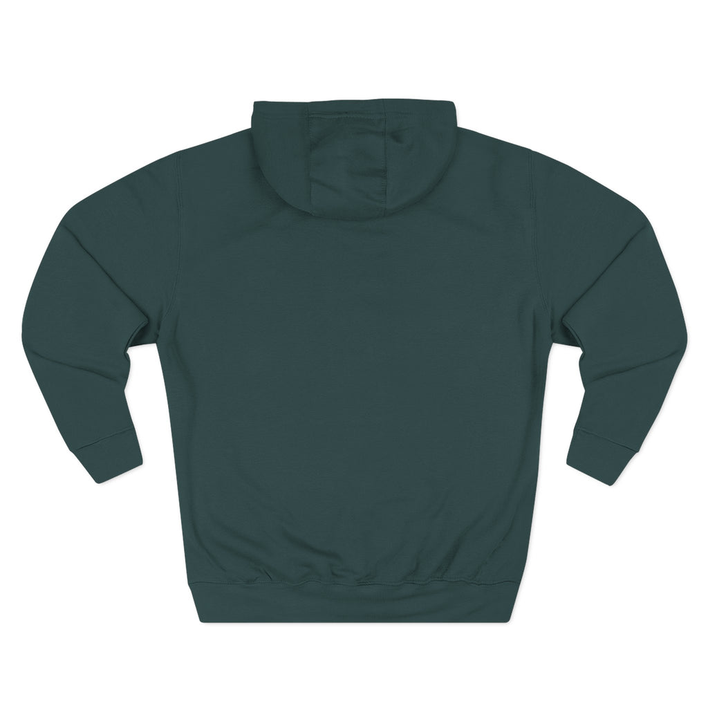 Hoodie - 'One Step at a Time' Mountain Graphic Fleece Hoodie