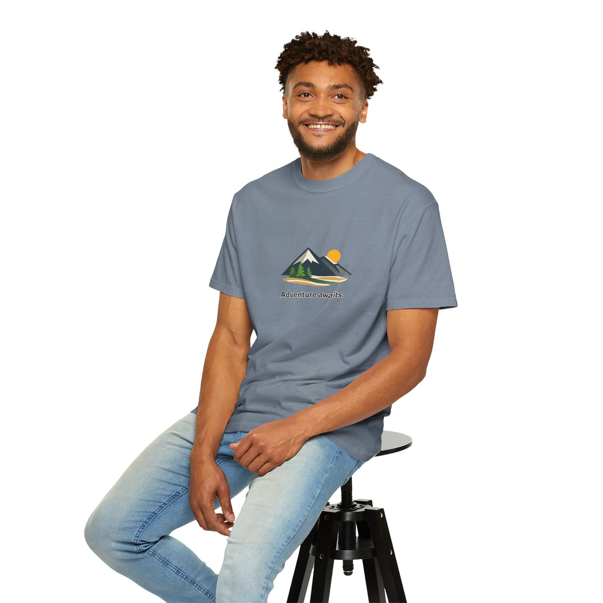 Adventure Awaits Mountain T-Shirt