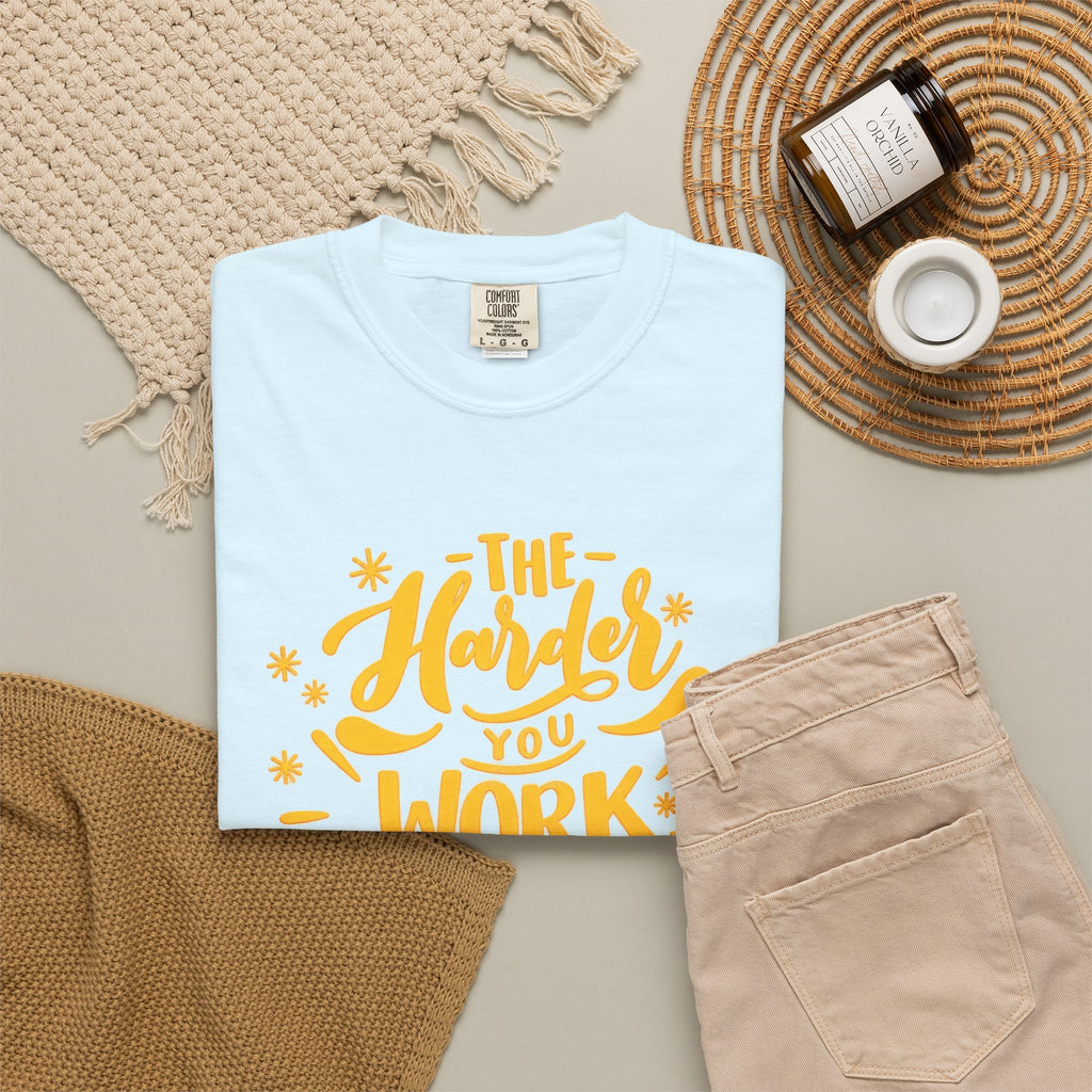 Motivational T-Shirt — "The Harder You Work The Better You Get" Graphic Tee