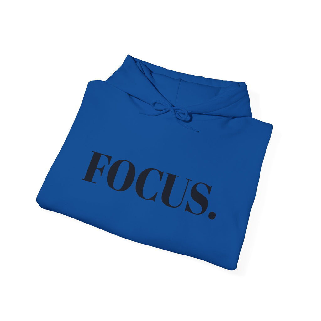 FOCUS. Hoodie — Minimal Motivational Pullover