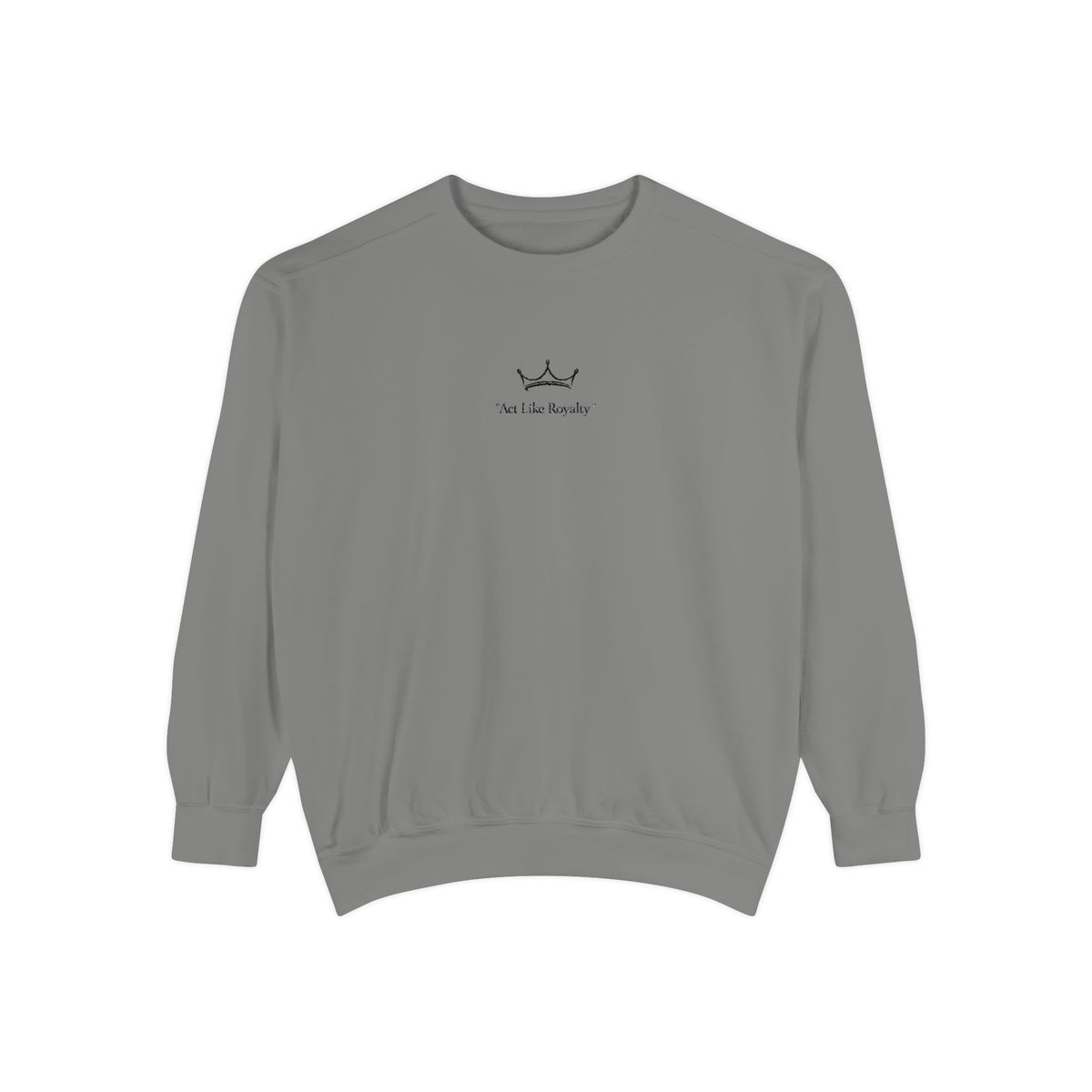Minimal Sailboat Crewneck Sweatshirt — 'Sail the Sea' Graphic