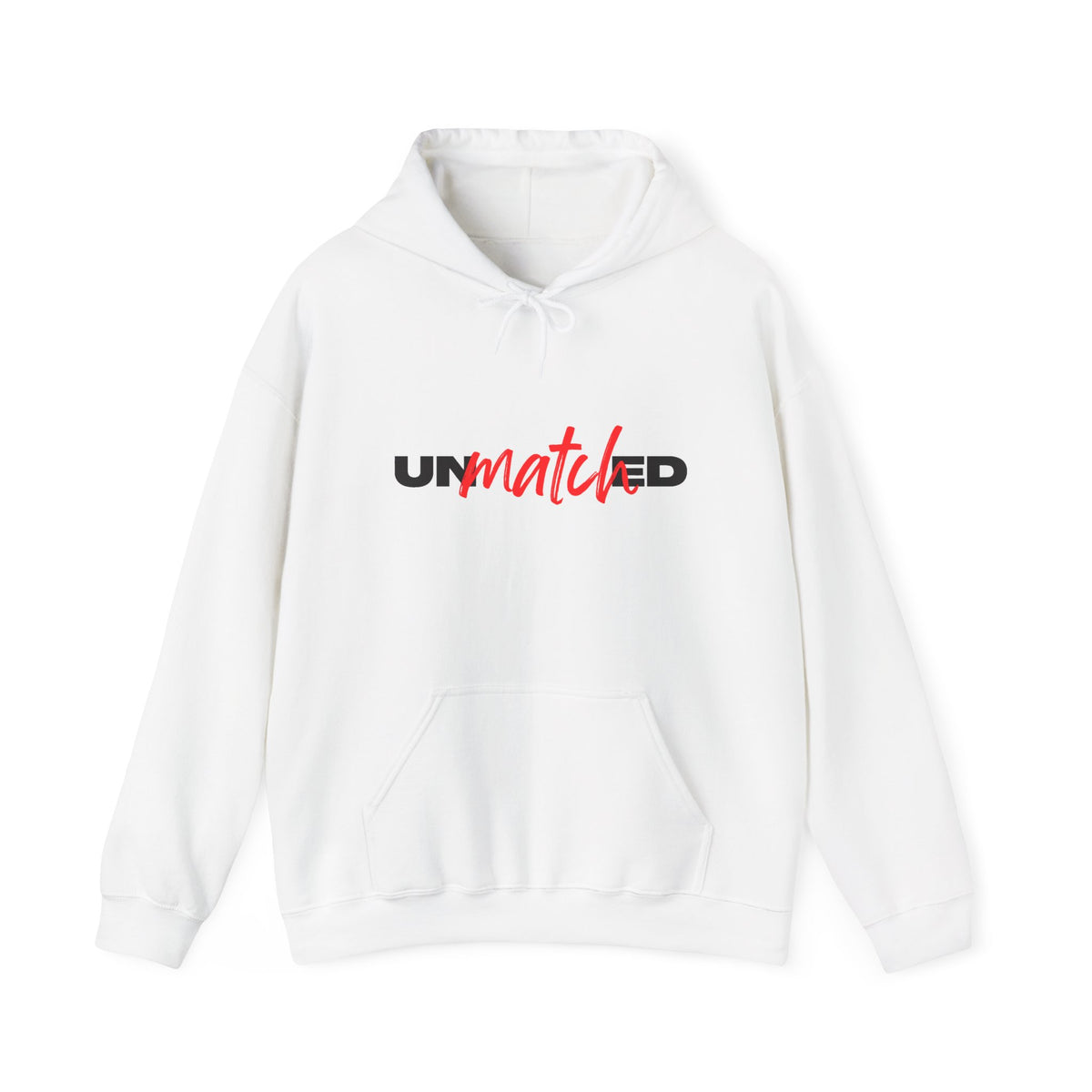 Unmatched Hoodie - Bold Script Logo Pullover