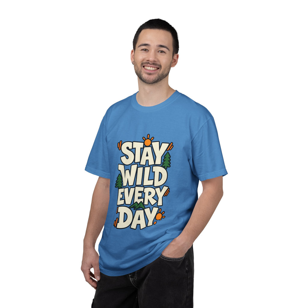 Stay Wild Every Day T-Shirt — Outdoor Adventure Graphic Tee