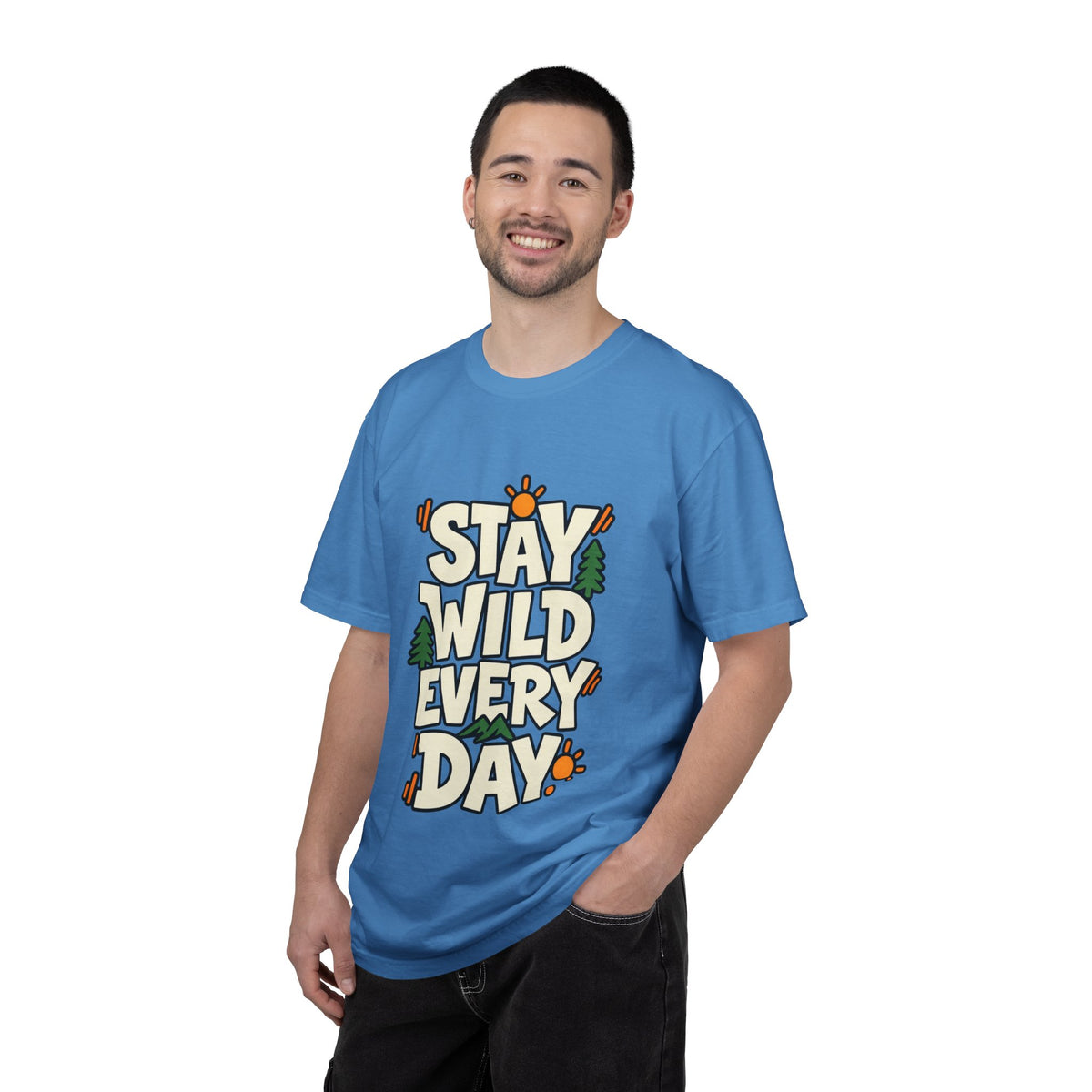 Stay Wild Every Day T-Shirt — Outdoor Adventure Graphic Tee