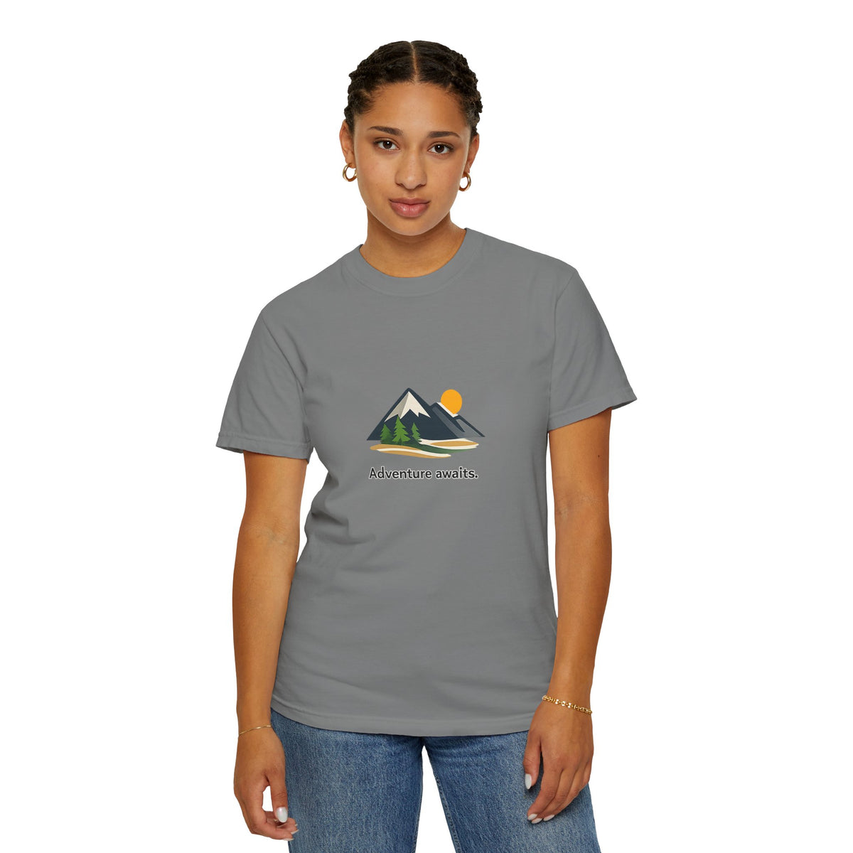 Adventure Awaits Mountain T-Shirt