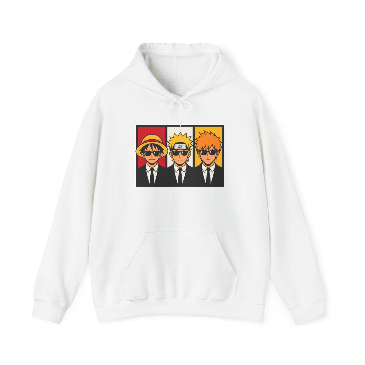 Anime Trio Graphic Hoodie