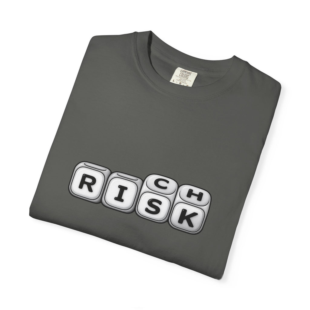 T-Shirt — 'RISK' Dice Block Graphic Tee