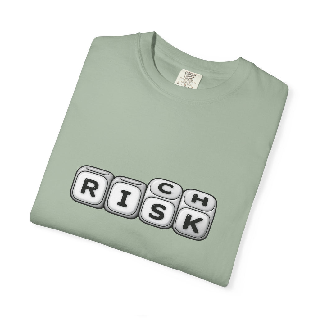 T-Shirt — 'RISK' Dice Block Graphic Tee
