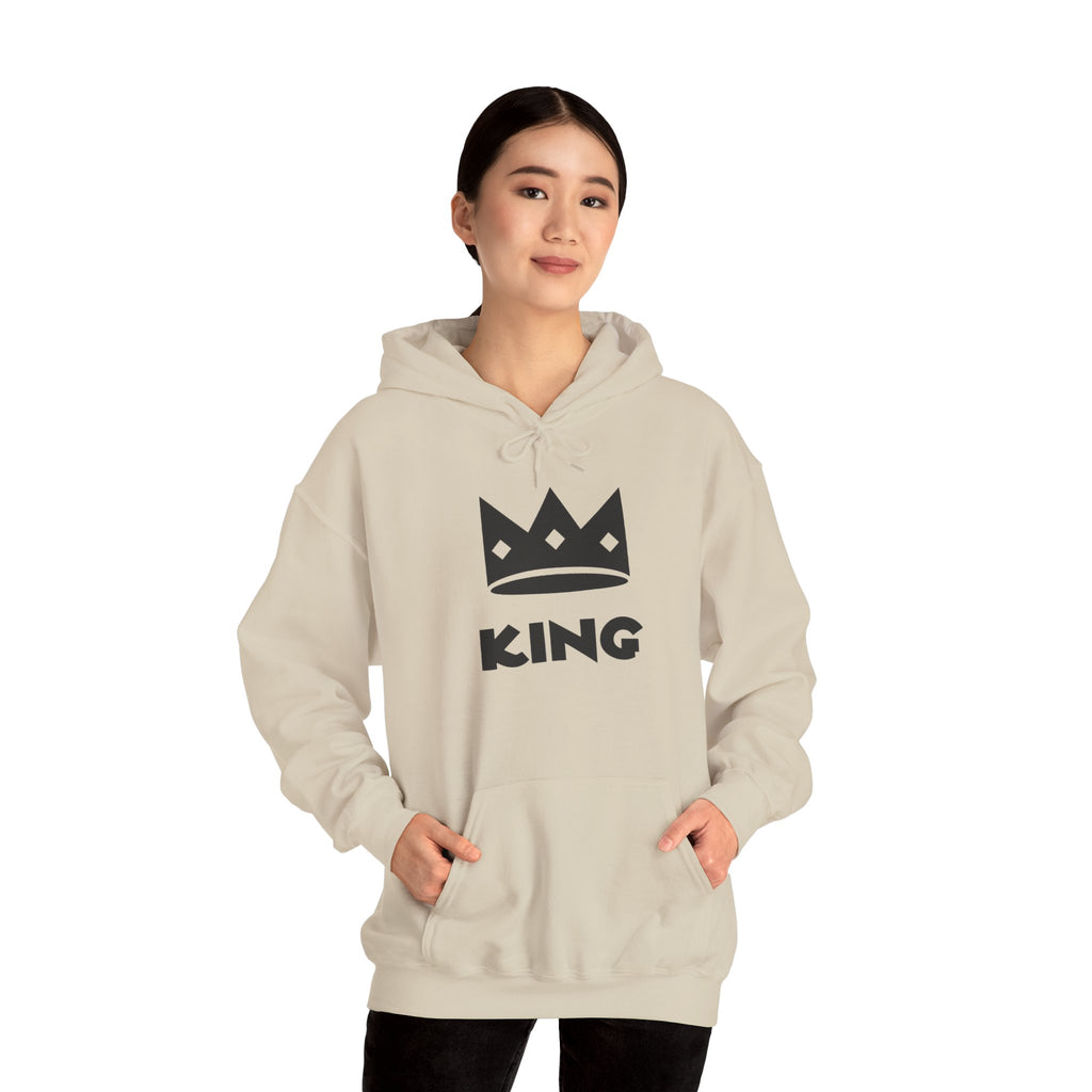 King Crown Hoodie — Bold 'KING' Graphic Pullover