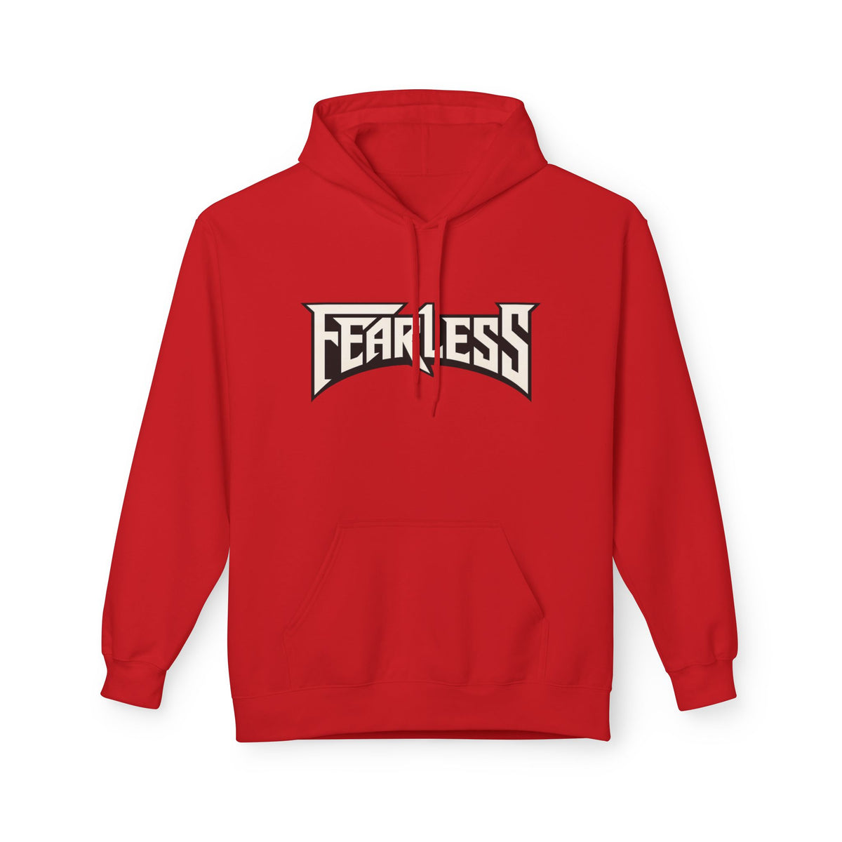 Fearless Graphic Hoodie — Bold Retro Logo Pullover