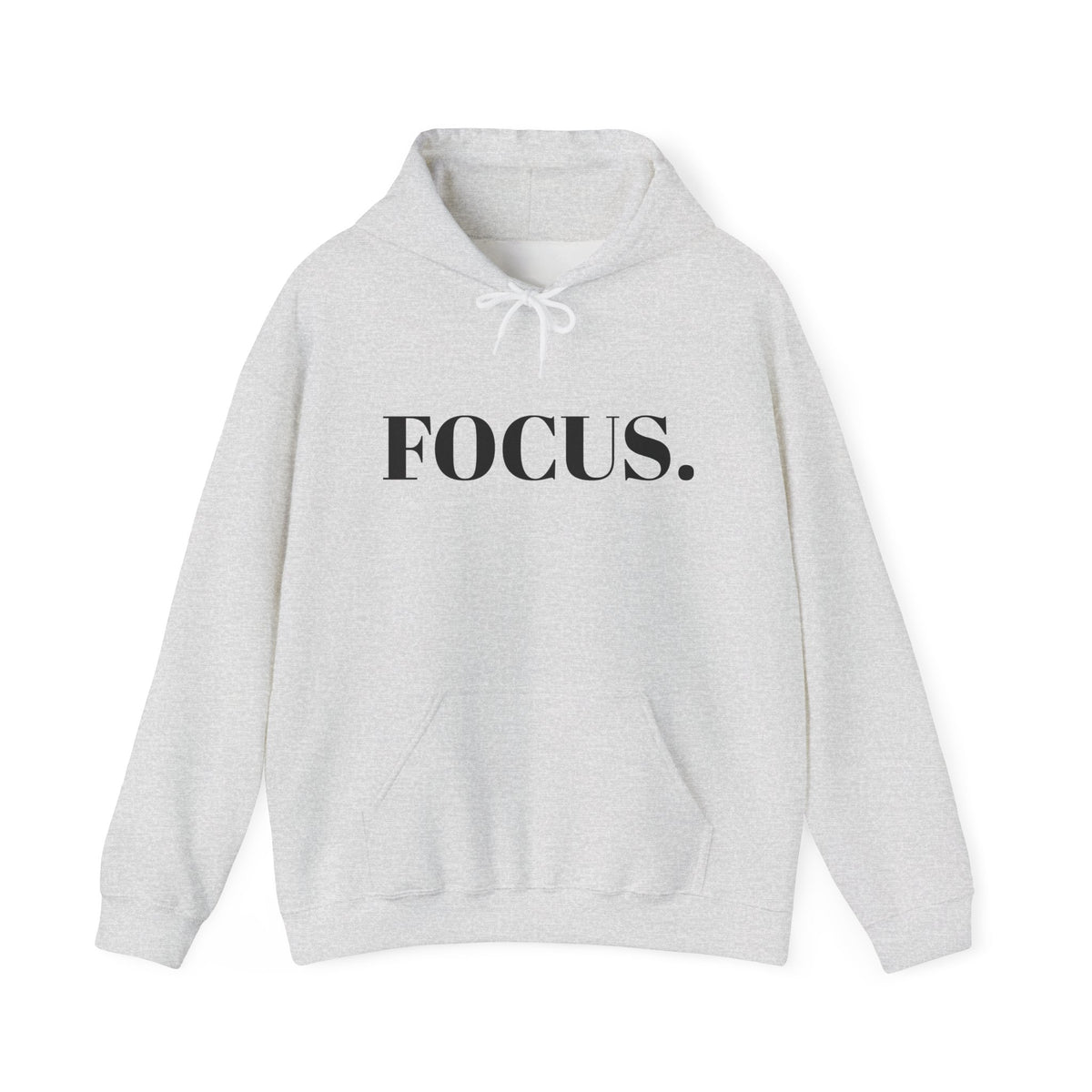 FOCUS. Hoodie — Minimal Motivational Pullover