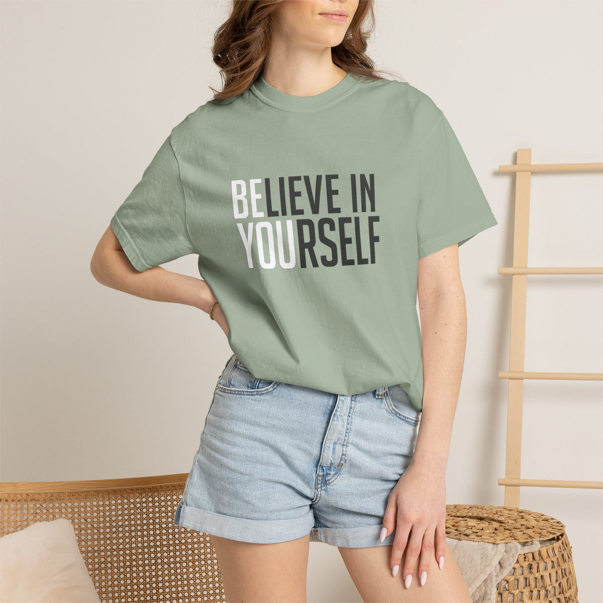 Believe In Yourself T-Shirt — Inspirational Motivational Tee