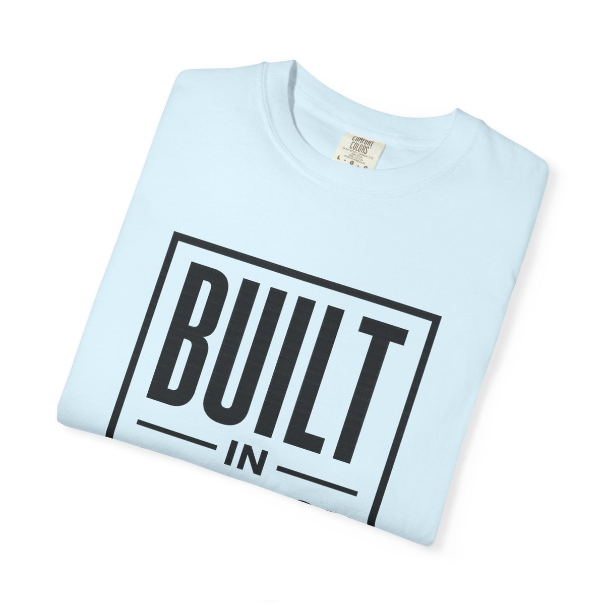 Built In Silence T-Shirt — Minimalist Bold Typography Tee