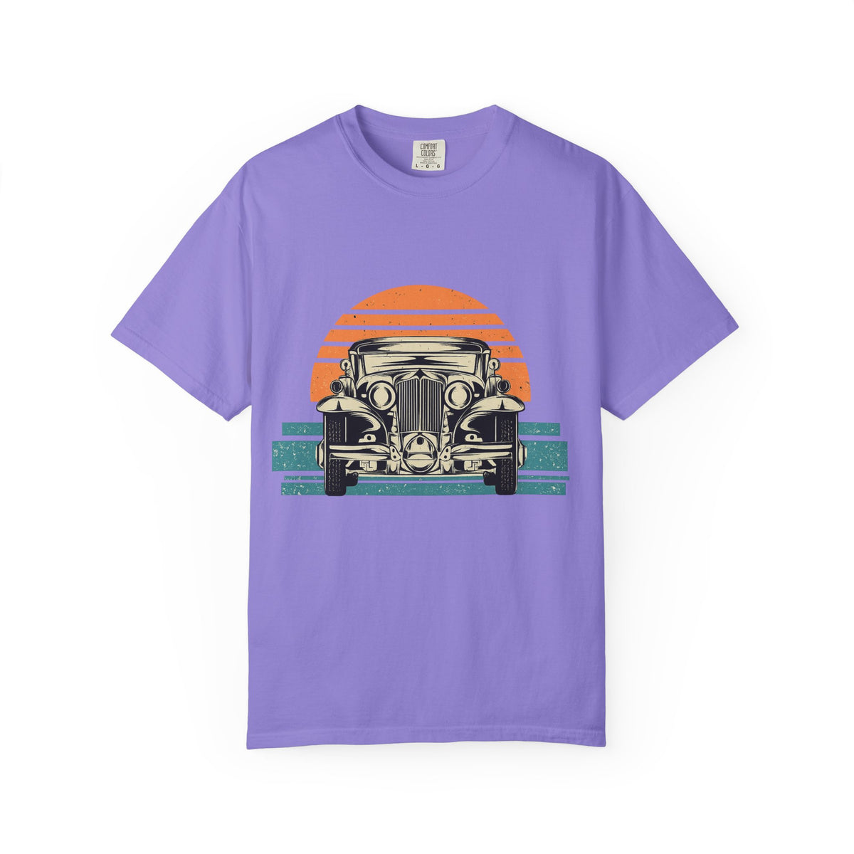 Vintage Car Sunset T-Shirt