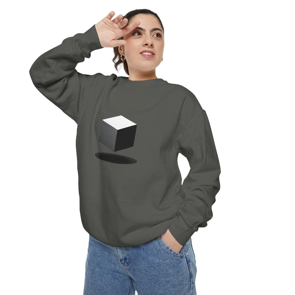 Minimalist Book Logo Sweatshirt — Reading Club Graphic Crewneck