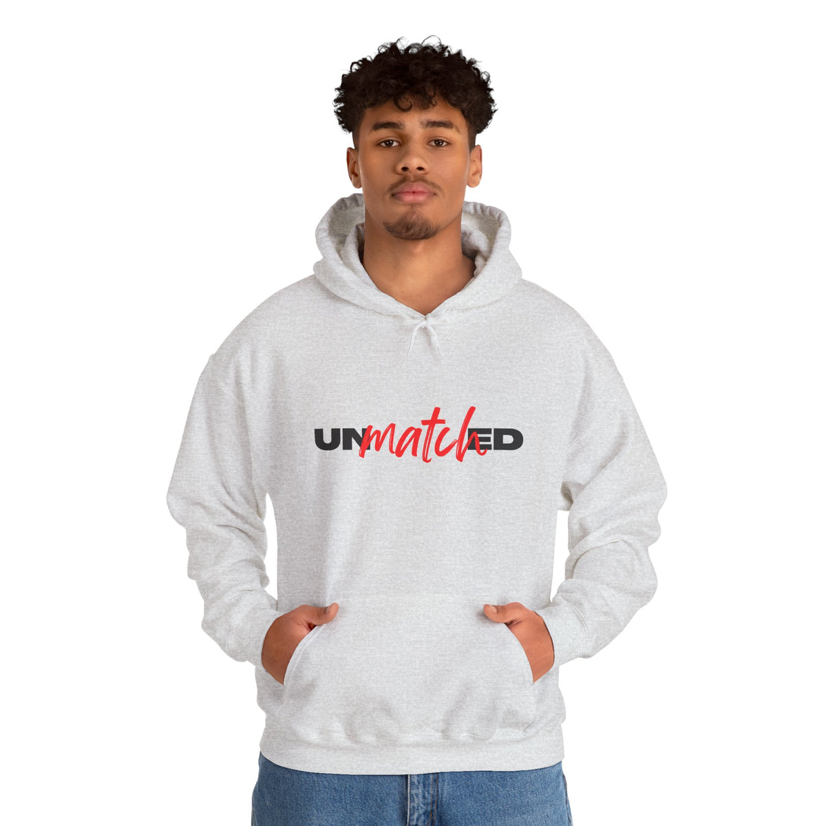Unmatched Hoodie - Bold Script Logo Pullover