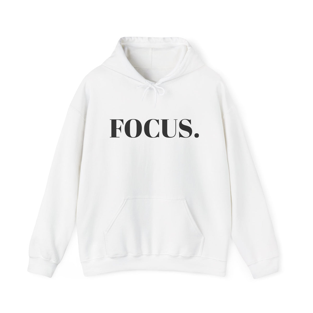 FOCUS. Hoodie — Minimal Motivational Pullover