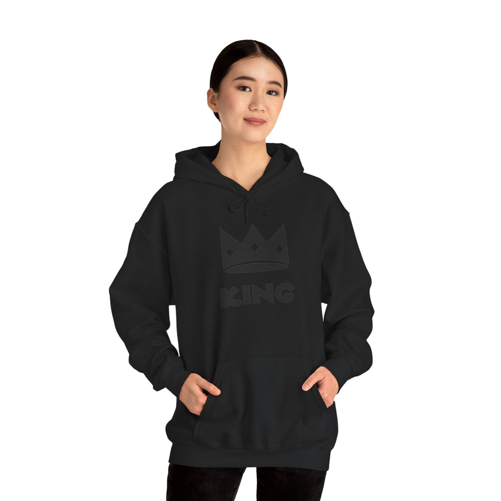King Crown Hoodie — Bold 'KING' Graphic Pullover