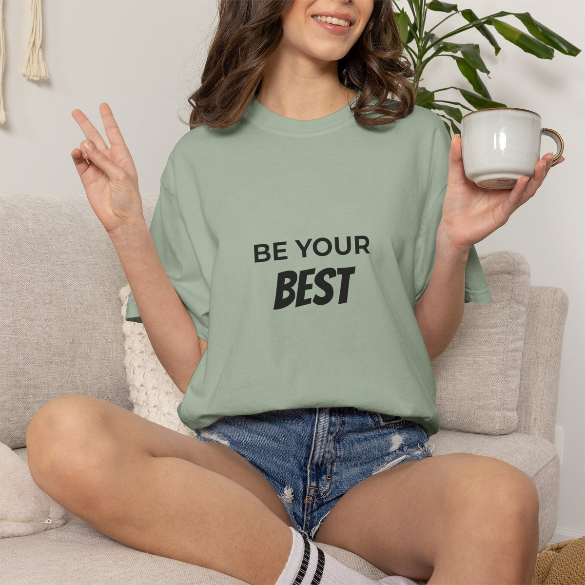Be Your Best T-Shirt — Motivational Graphic Tee for Everyday Confidence