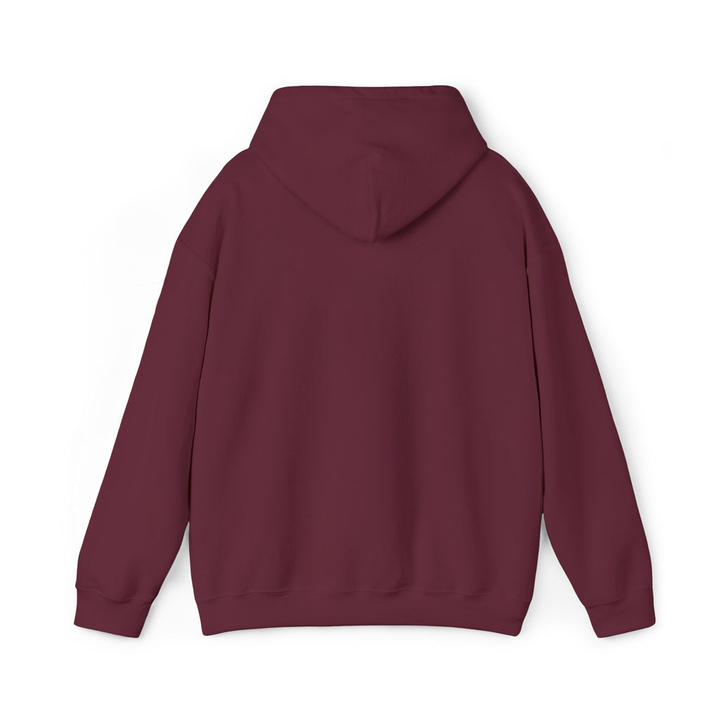 Mountain Triptych Hoodie — Minimalist Scenic Graphic Pullover Embroidered
