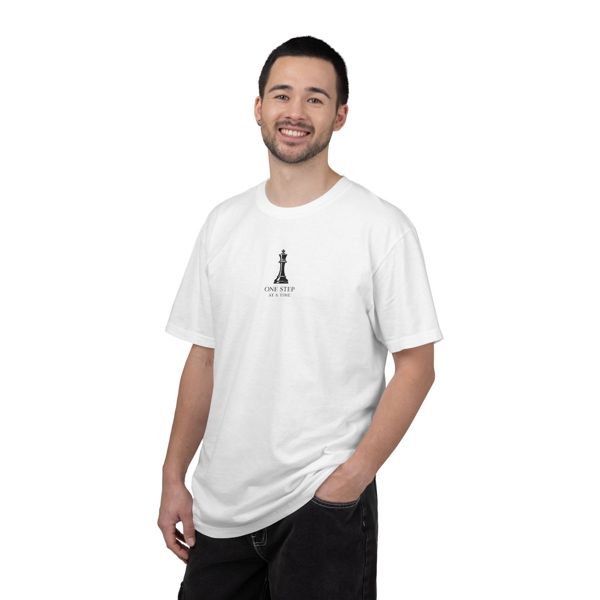 Chess King Minimalist T-Shirt — Don’t Stop Until You’re Proud