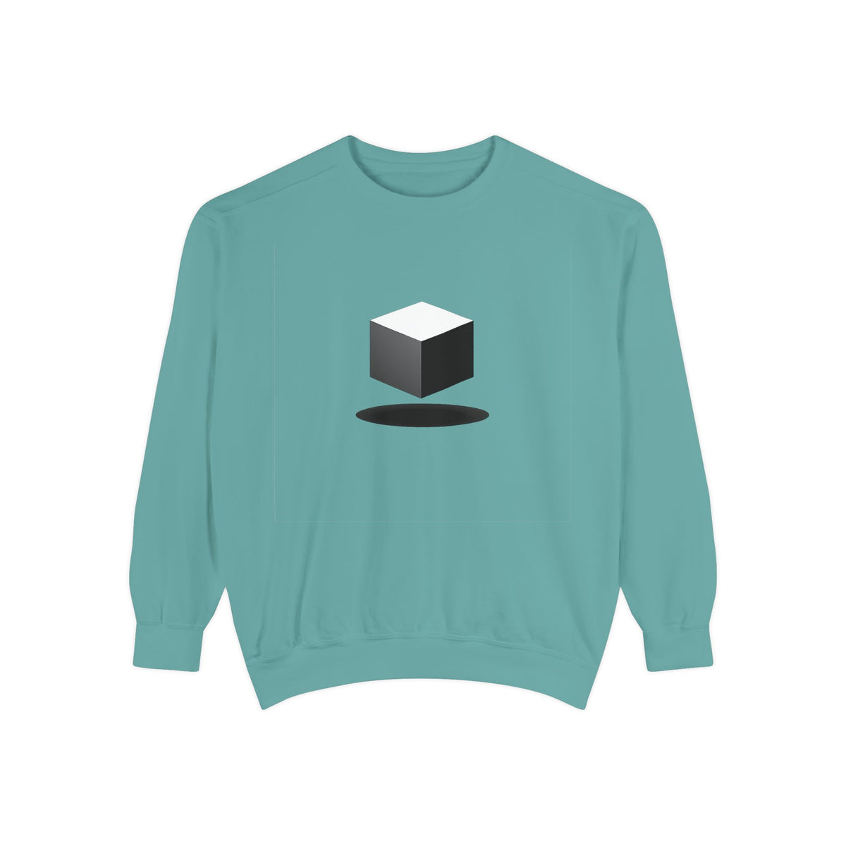 Minimalist Book Logo Sweatshirt — Reading Club Graphic Crewneck