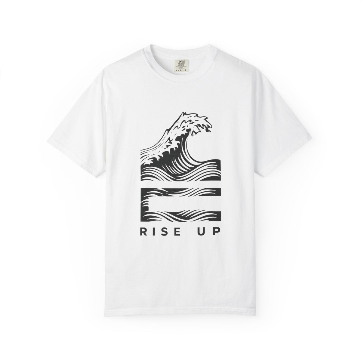 Rise Up Wave T-Shirt — Graphic Ocean Wave Tee