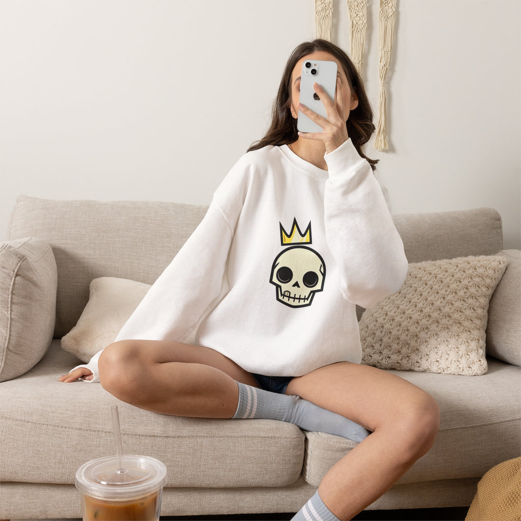 Crowned Skull Crewneck Sweatshirt