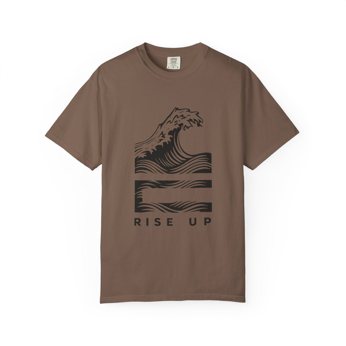 Rise Up Wave T-Shirt — Graphic Ocean Wave Tee