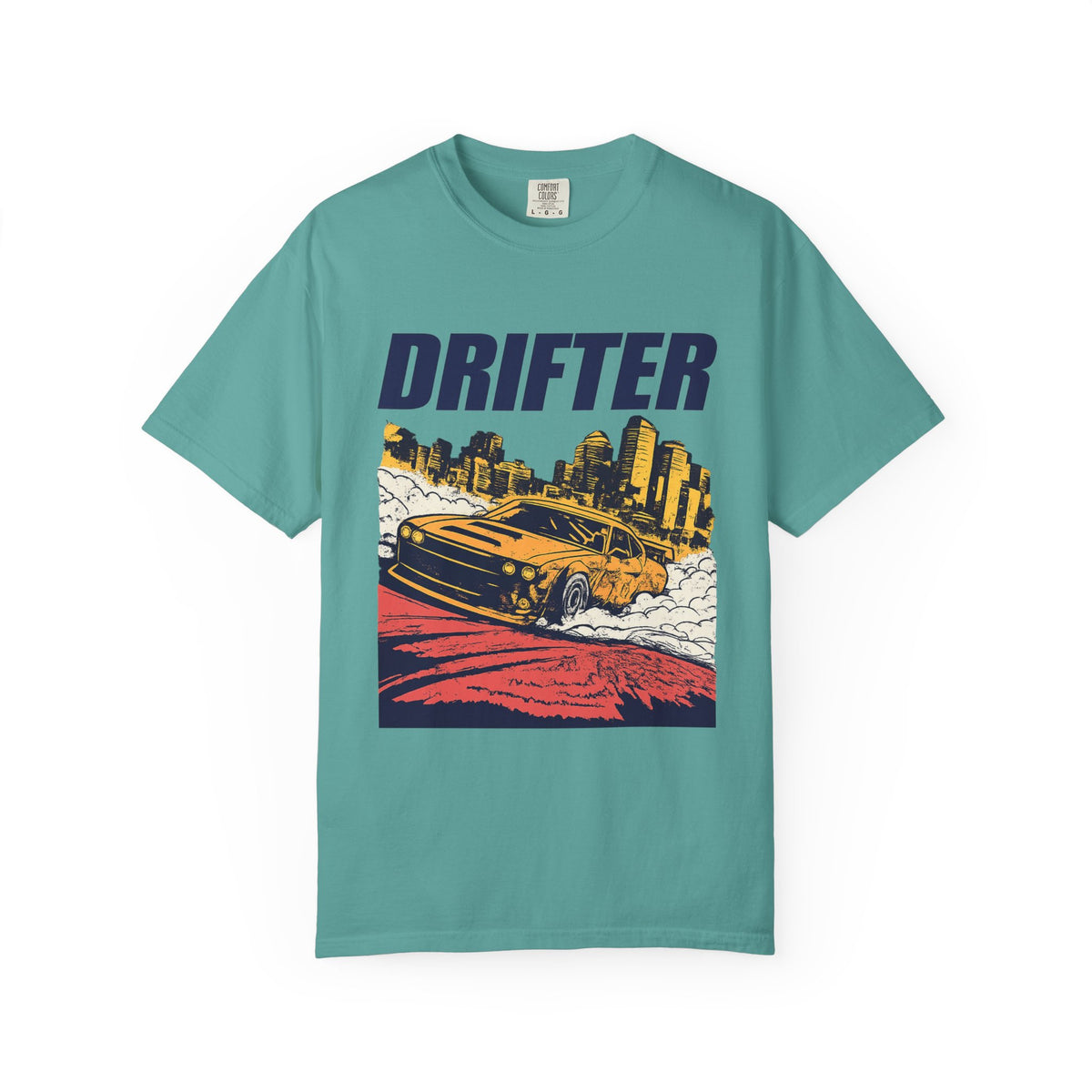 Drifter Street Racing T-Shirt — Retro Drift Car Graphic Tee