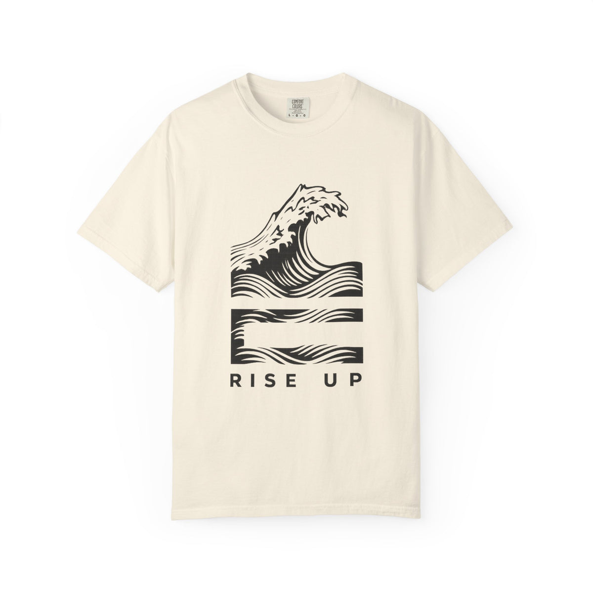 Rise Up Wave T-Shirt — Graphic Ocean Wave Tee