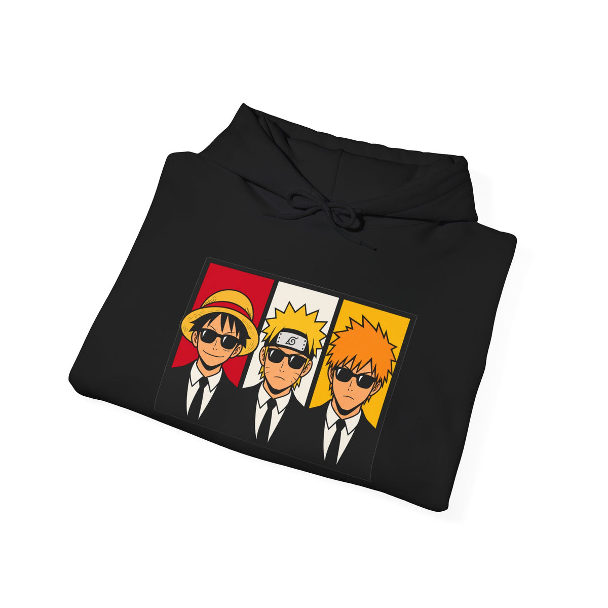 Anime Trio Graphic Hoodie