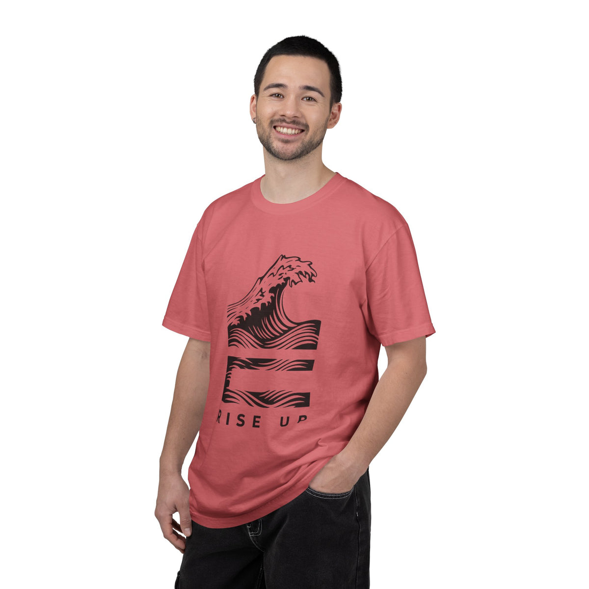 Rise Up Wave T-Shirt — Graphic Ocean Wave Tee