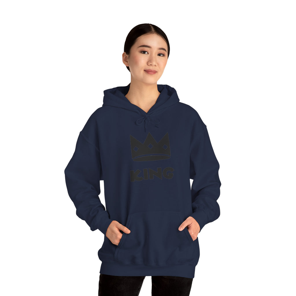 King Crown Hoodie — Bold 'KING' Graphic Pullover