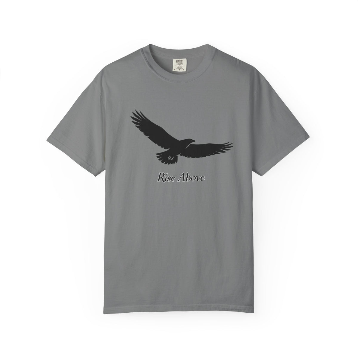 Rise Above Eagle T-Shirt — Inspirational Eagle Graphic Tee