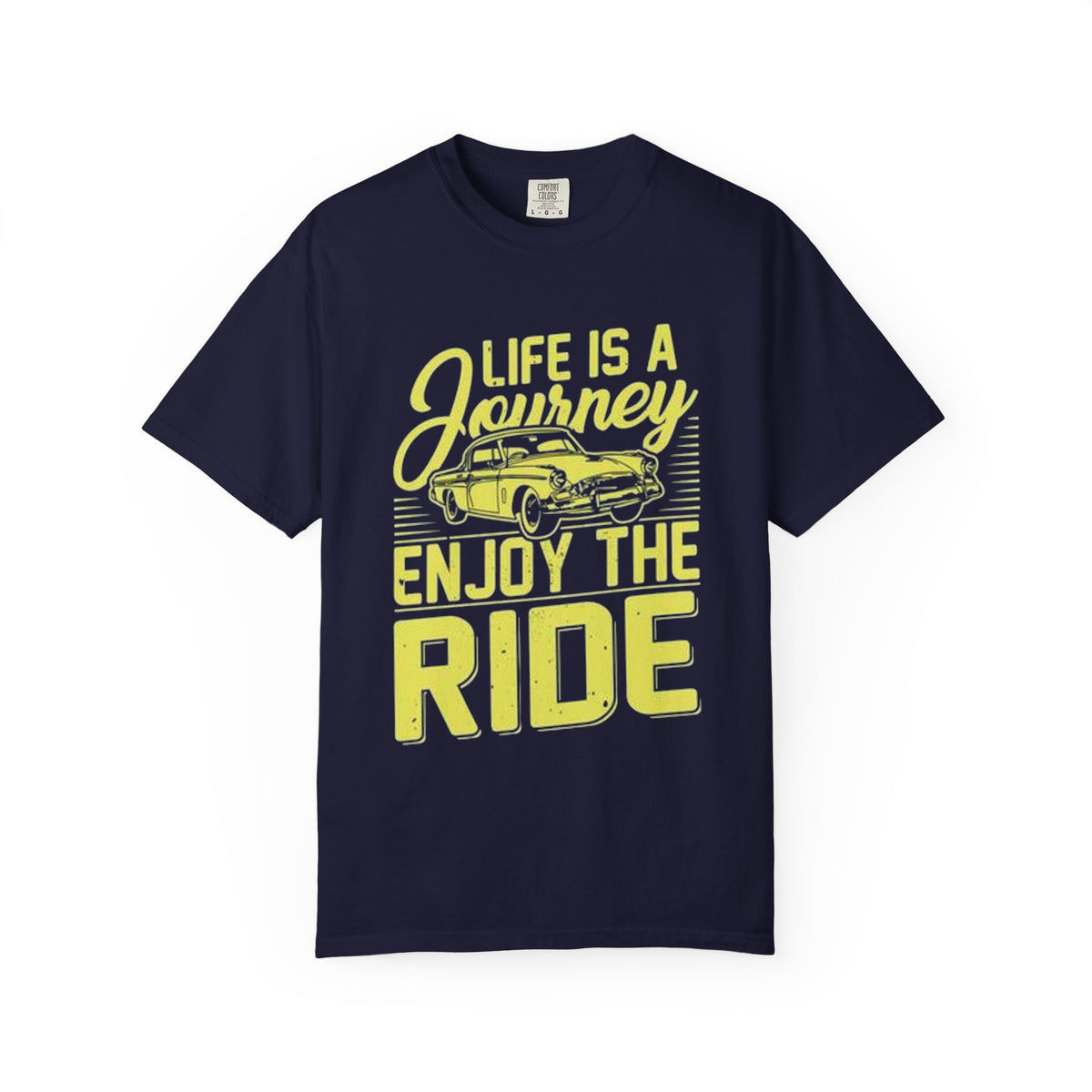 Enjoy The Ride T-Shirt — 'Life Is A Journey' Vintage Car Tee