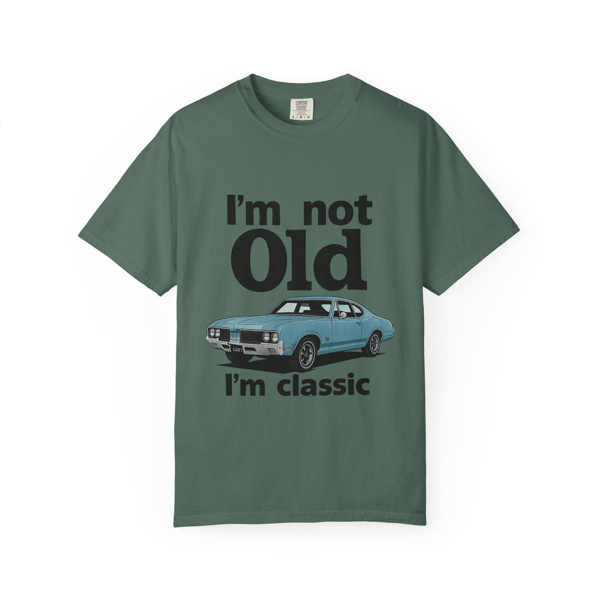 Classic Car T-Shirt — "I'm Not Old I'm Classic" Vintage Auto Tee
