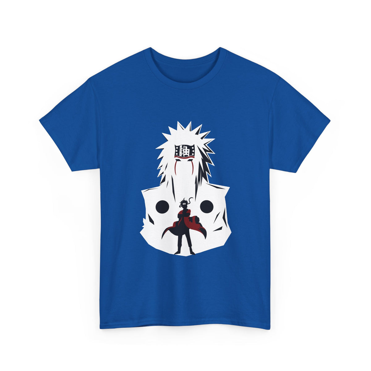 Anime Shadow Warrior T-Shirt — Silhouette Battle Graphic Tee