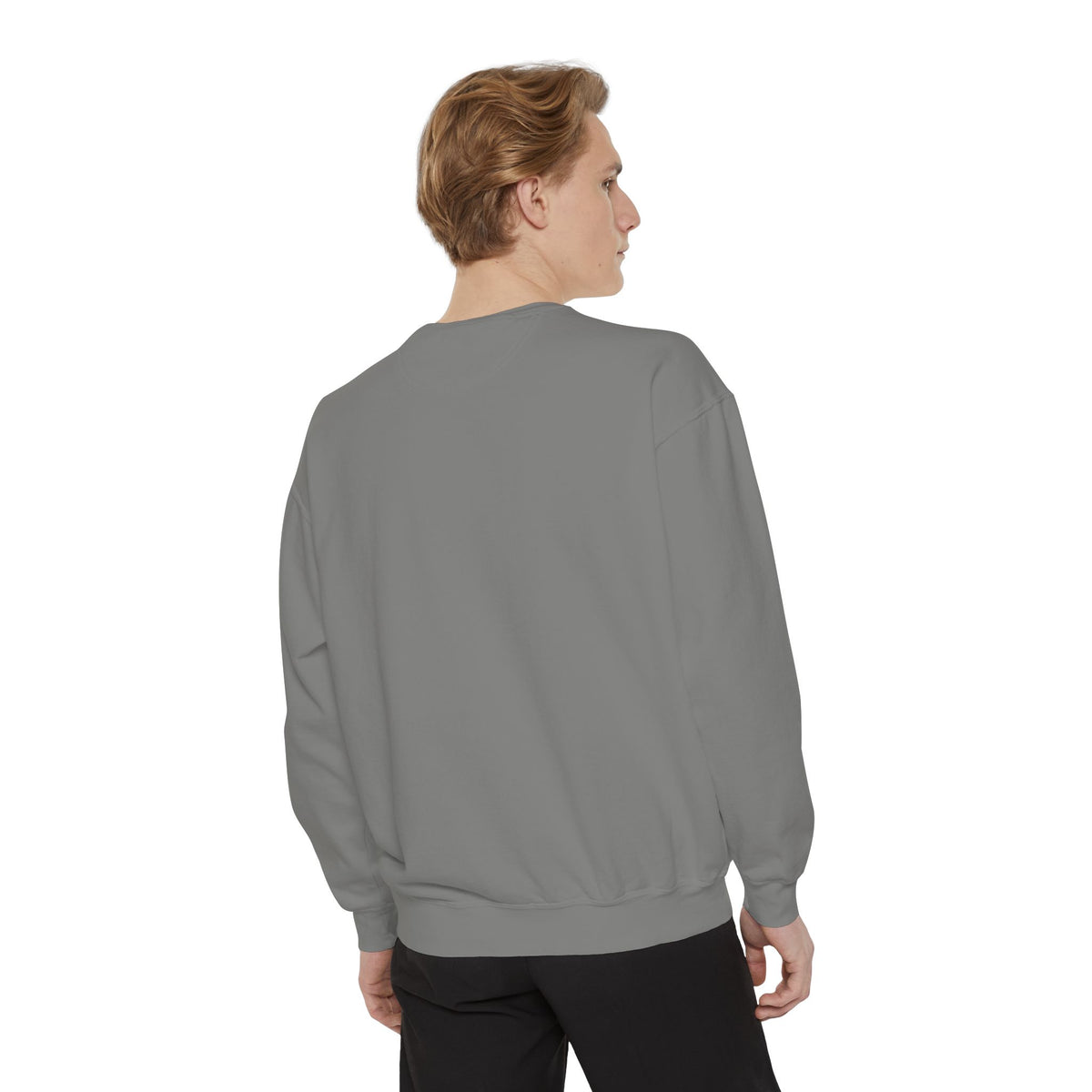 Minimalist Book Logo Sweatshirt — Reading Club Graphic Crewneck