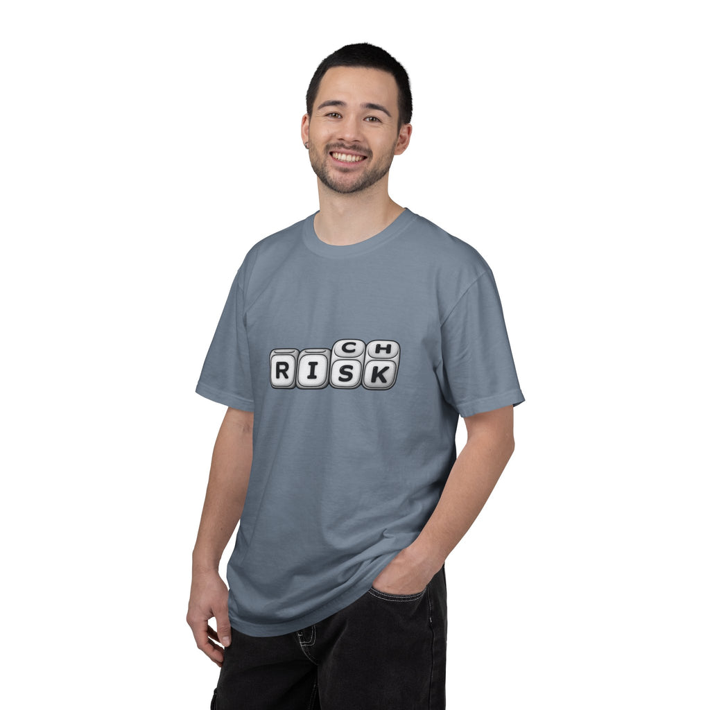 T-Shirt — 'RISK' Dice Block Graphic Tee