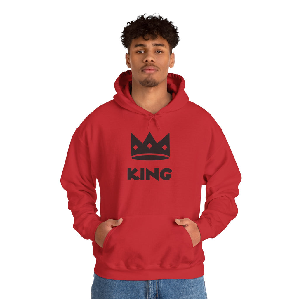 King Crown Hoodie — Bold 'KING' Graphic Pullover