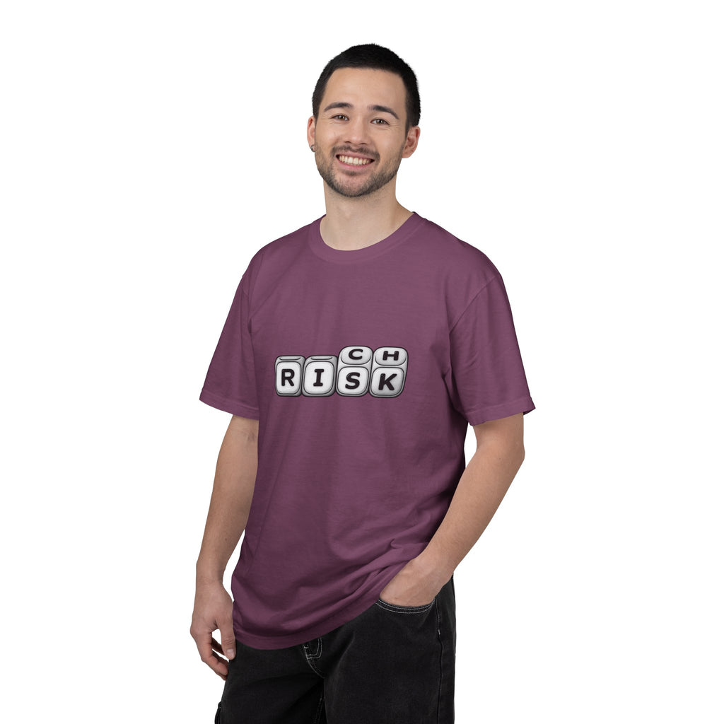 T-Shirt — 'RISK' Dice Block Graphic Tee