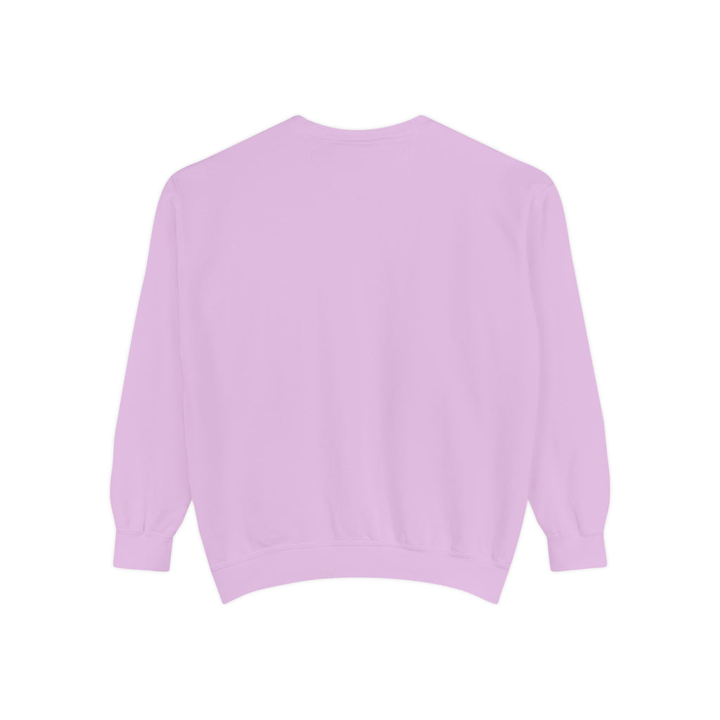 Let Me Distract You Sweatshirt — Colorful Retro Graphic Crewneck