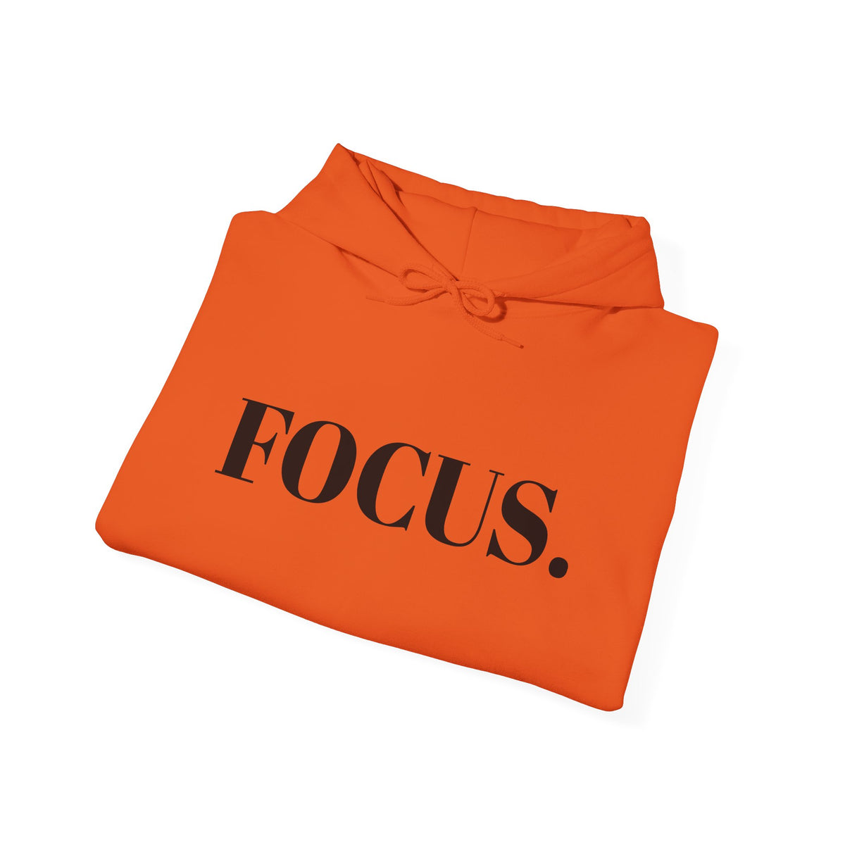 FOCUS. Hoodie — Minimal Motivational Pullover