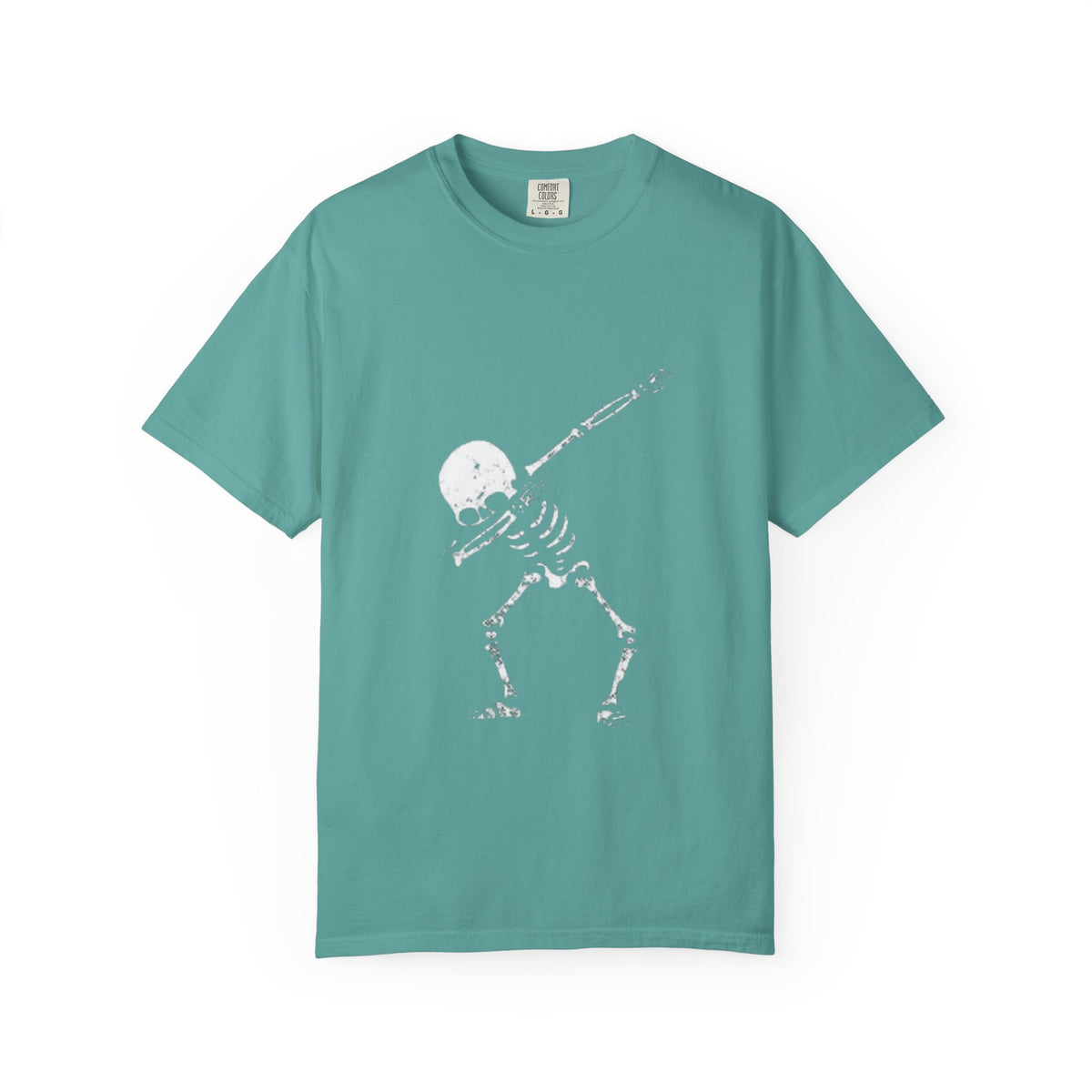 Dabbing Skeleton T‑Shirt — Funny Halloween Graphic Tee