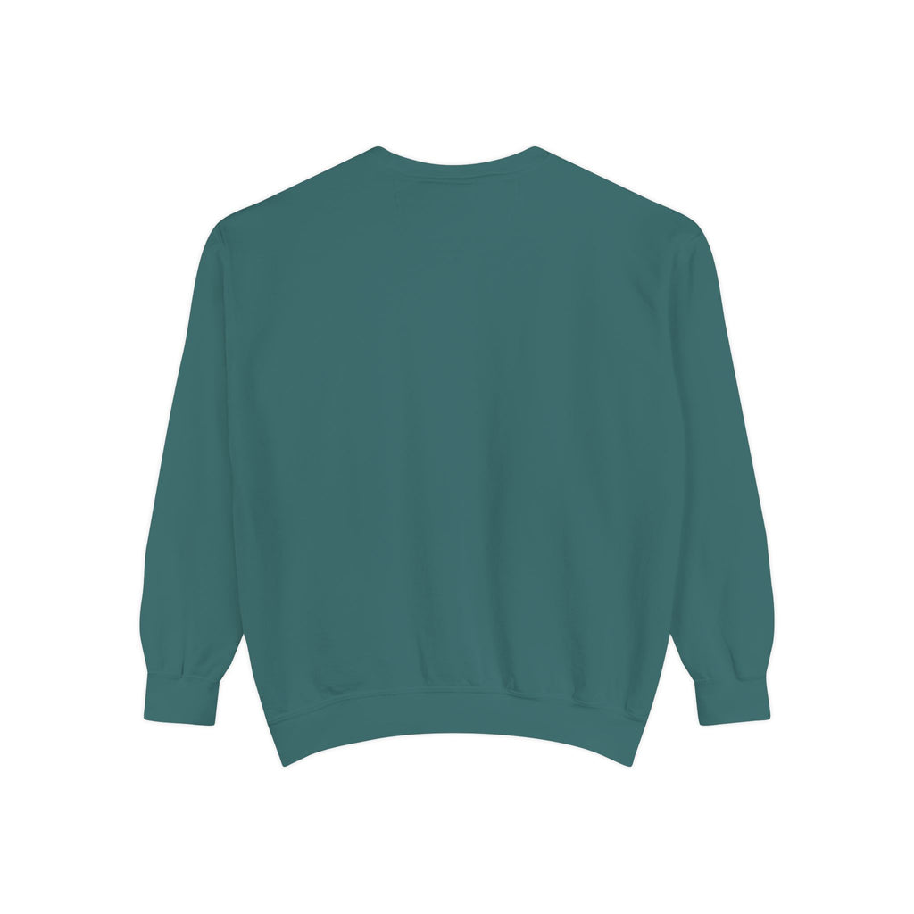 Minimal Sailboat Crewneck Sweatshirt — 'Sail the Sea' Graphic