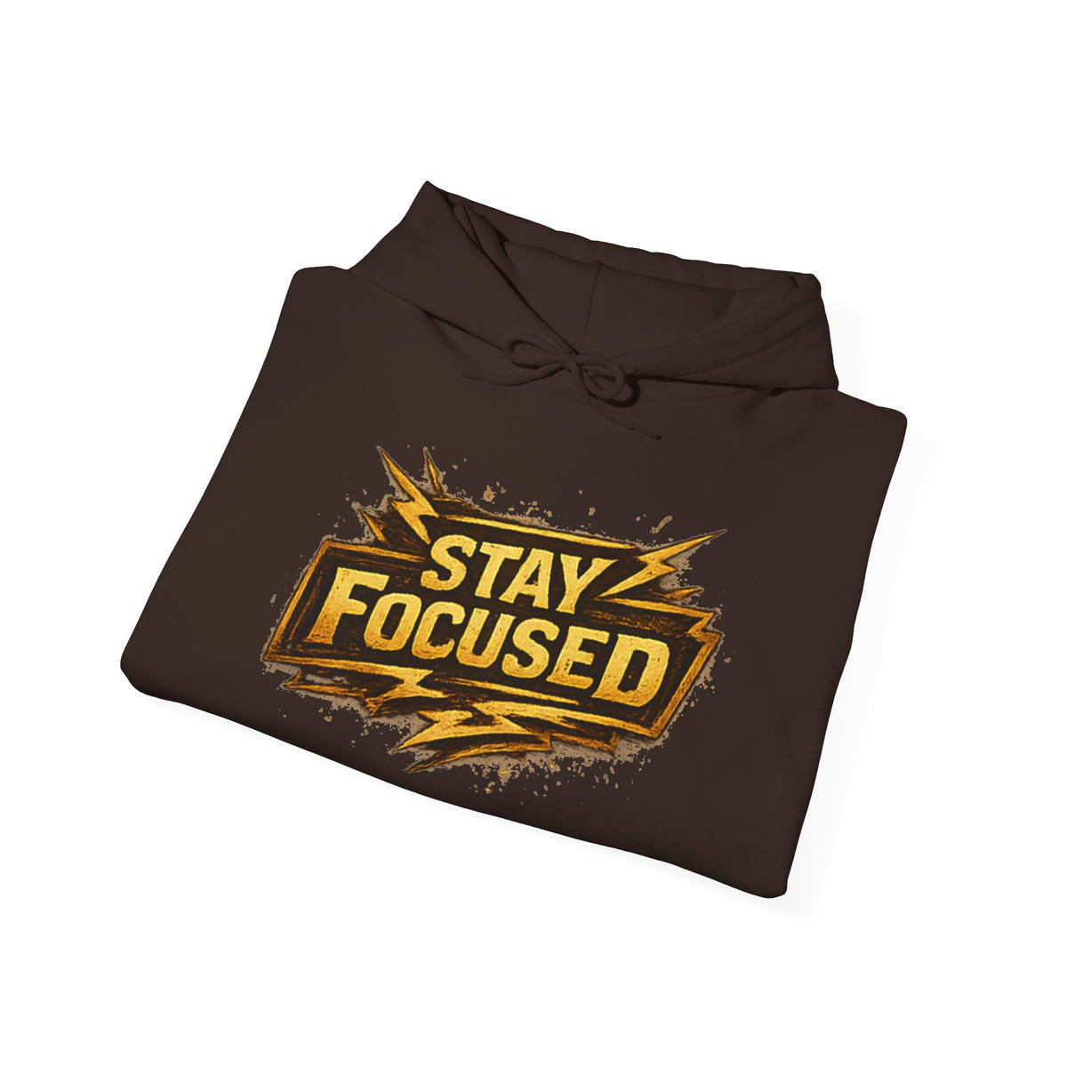 Stay Focused Hoodie — Motivational Graphic Pullover