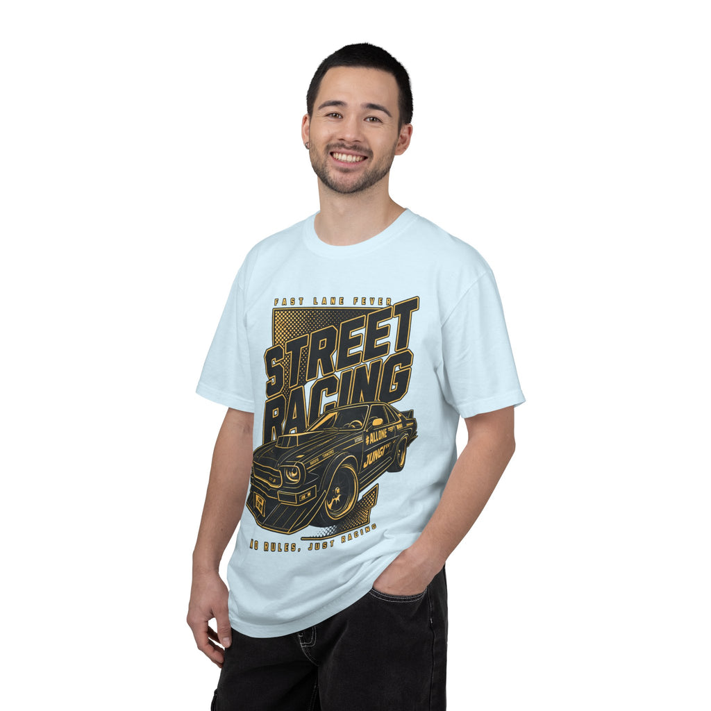 Street Racing Car T-Shirt — Retro Drift Racing Graphic Tee