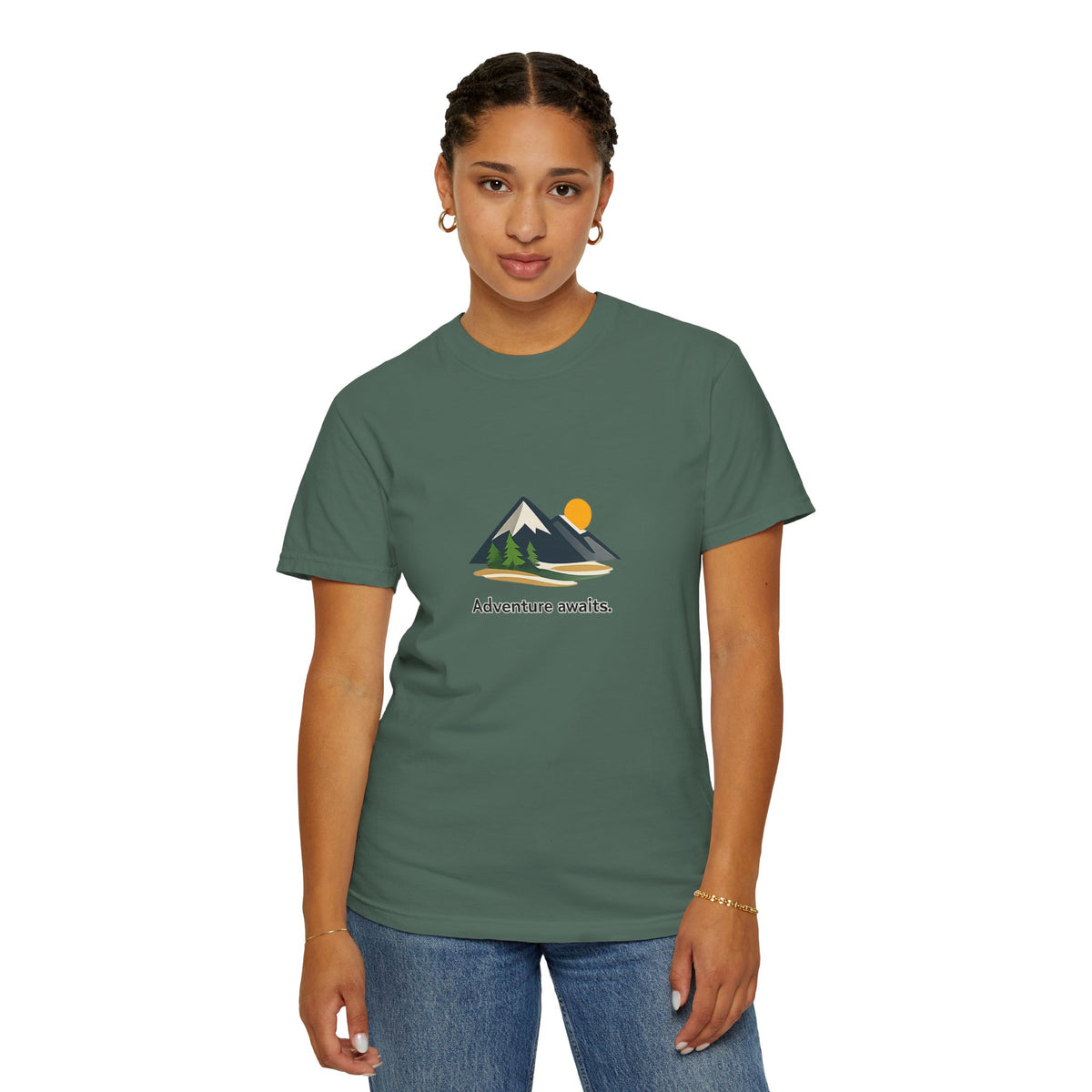 Adventure Awaits Mountain T-Shirt